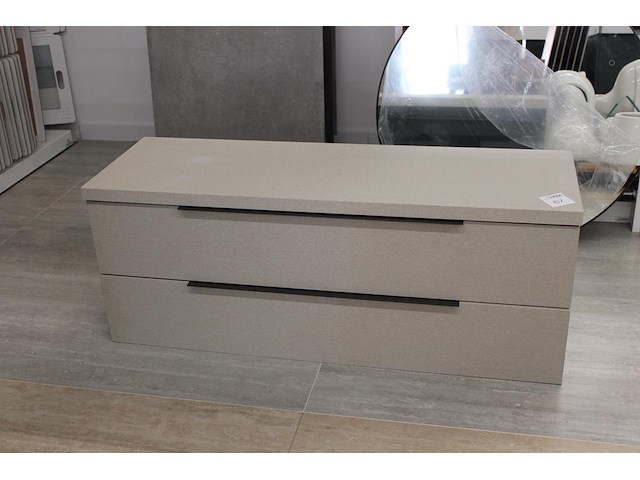 Badkamermeubel v.v. 2 laden met afmeting 140 x 46 x 54 cm. - afbeelding 1 van  2