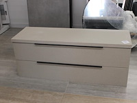 Badkamermeubel v.v. 2 laden met afmeting 140 x 46 x 54 cm. - afbeelding 1 van  2