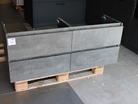 Badkamermeubel v.v. 4 laden met afmeting 141 x 45 x 56 cm. let op: exclusief topblad.