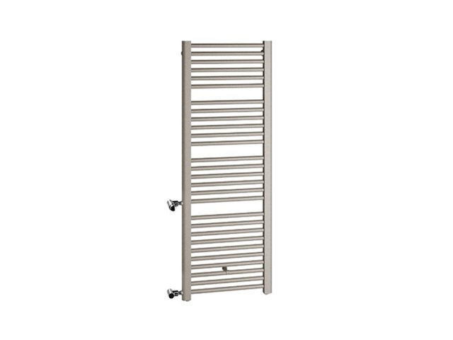 Badkamerradiator 177x60 cm, kermi, basic-d, ral 9016, wit - afbeelding 1 van  3