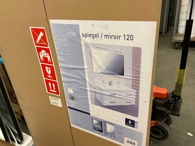 Badkamerspiegel 120x60 cm - afbeelding 3 van  4