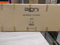 Badkamerspiegel 160x60 cm met led verlichting, aloni, ldh1179 - afbeelding 2 van  3