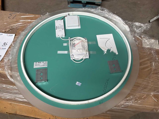 Badkamerspiegel ø 750mm - afbeelding 4 van  6