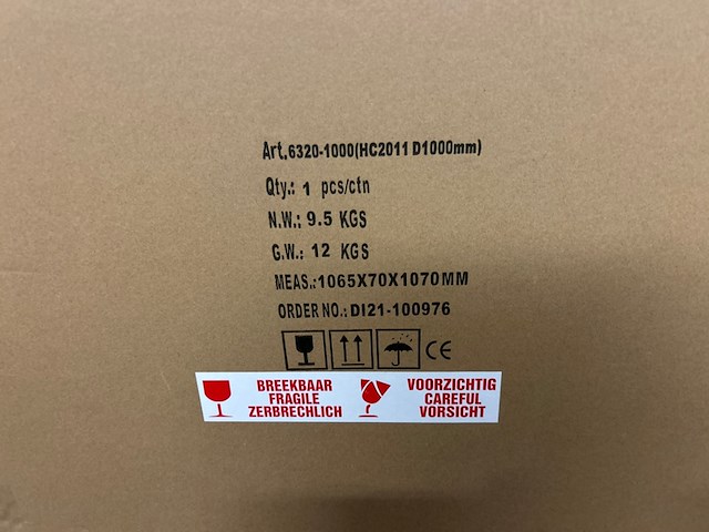 Badkamerspiegel diameter 1000 mm inclusief led - afbeelding 2 van  3