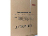 Badkamerspiegel halve maan 100x180 cm karo - afbeelding 3 van  3