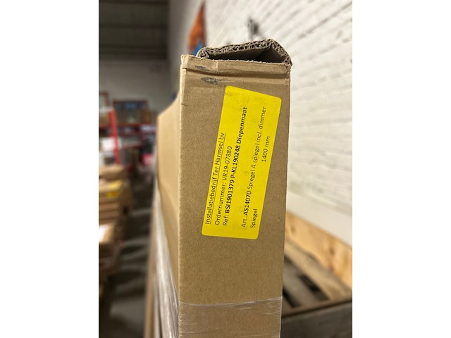 Badkamerspiegel inclusief dimmer 1400 mm - afbeelding 2 van  3