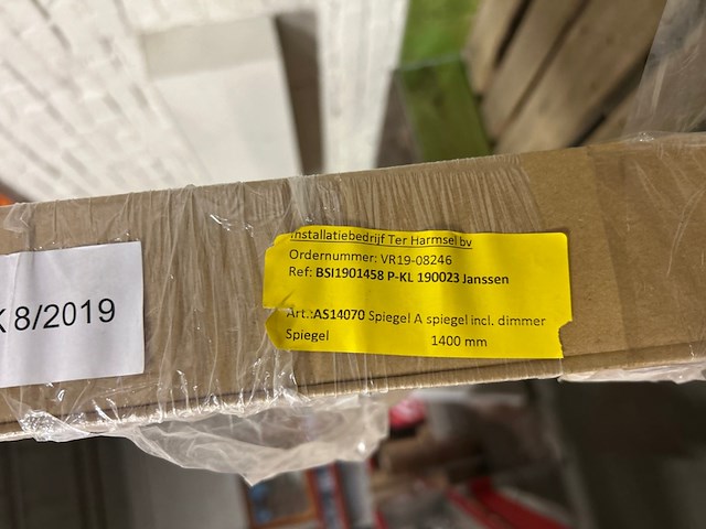 Badkamerspiegel inclusief dimmer 1400 mm - afbeelding 3 van  3