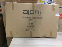 Badkamerspiegel + led en verwarming 100x60 cm, aloni - afbeelding 2 van  3