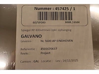Badkamerspiegel looox, galvano - afbeelding 2 van  10