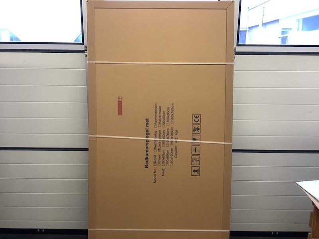 Badkamerspiegel luxe 90x180 cm karo - afbeelding 2 van  3