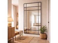 Badkamerspiegel luxe 90x180 cm + led en verwarming.