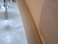 Badkamerspiegel xenz, cola, mat goud - afbeelding 3 van  3