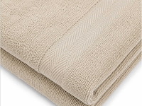 Badlaken 70x140cm beige (36x) - afbeelding 3 van  4