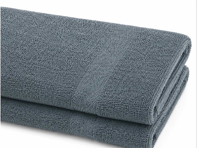 Badlaken 70x140cm dark grey (36x) - afbeelding 3 van  4