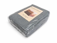 Badlaken 70x140cm dark grey (36x) - afbeelding 1 van  3
