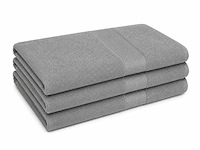 Badlaken 70x140cm grijs (36x) - afbeelding 2 van  3