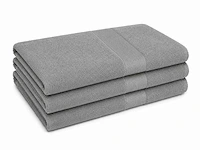Badlaken 70x140cm grijs (36x) - afbeelding 2 van  3