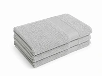 Badlaken 70x140cm licht grijs (36x) - afbeelding 2 van  3