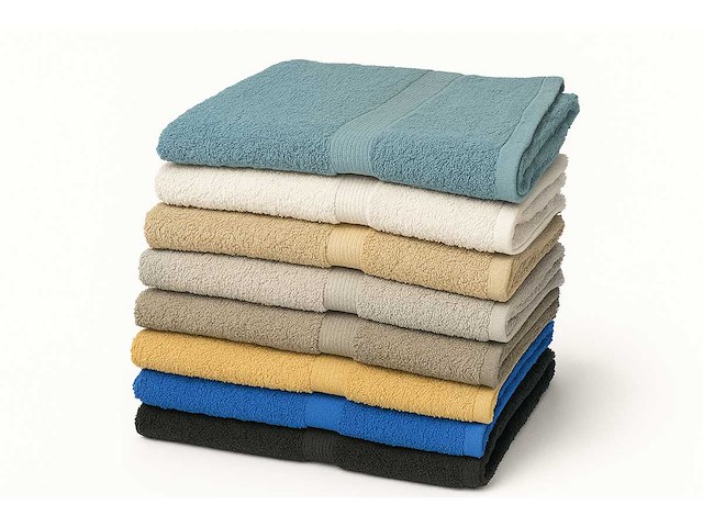 Badlakens diverse kleuren 70x140cm (80x) - afbeelding 2 van  7