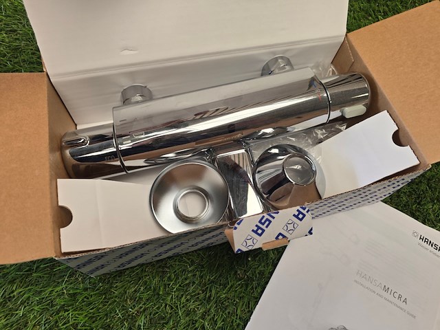 Badmengkraan met handdouche aansluiting hansa, hansamicra, chrome - afbeelding 4 van  5