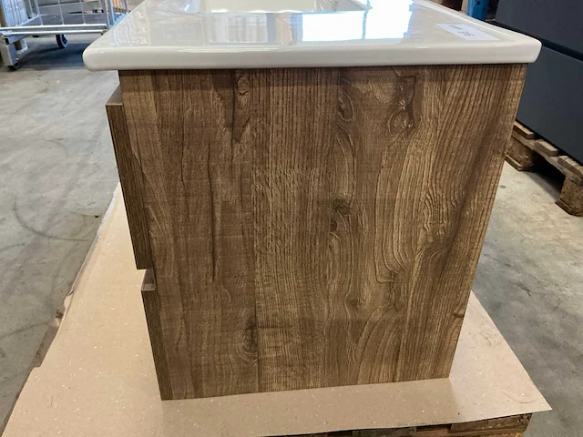 Badmeubel 100cm oak - afbeelding 5 van  9