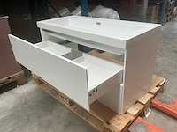 Badmeubel 100cm wit - afbeelding 4 van  7