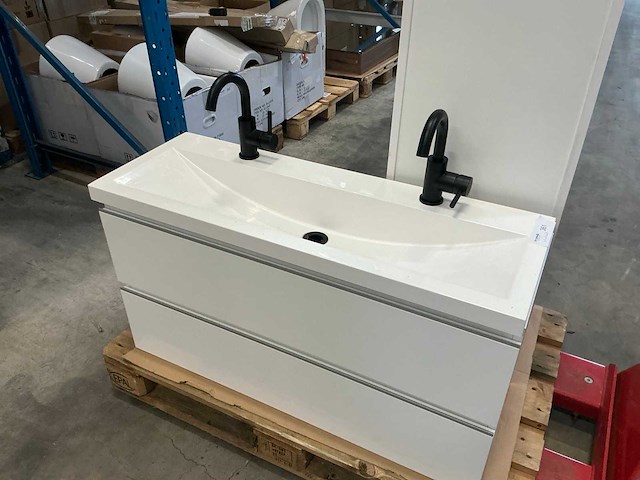 Badmeubel (100x35 cm) - afbeelding 2 van  7