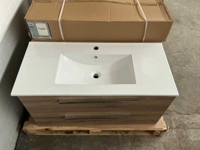 Badmeubel (100x45 cm) - afbeelding 2 van  3