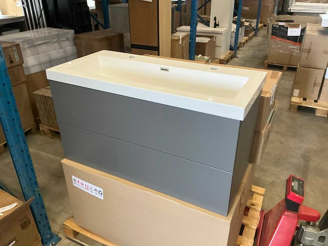Badmeubel (100x45 cm) - afbeelding 2 van  3
