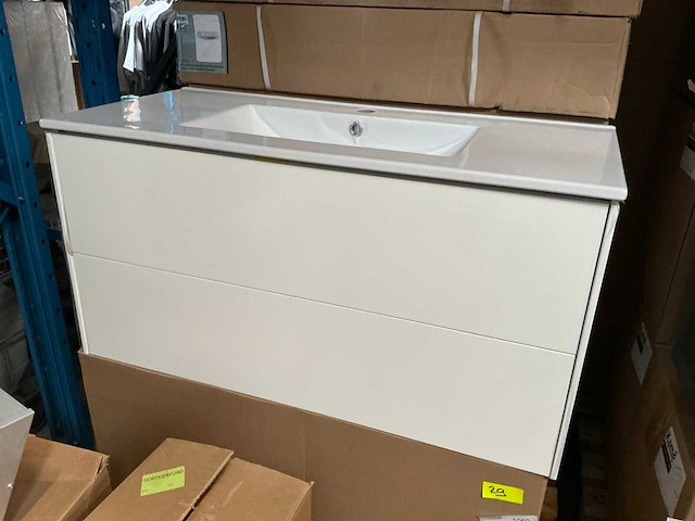 Badmeubel (100x45x52 cm) - afbeelding 2 van  4