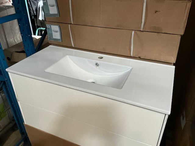 Badmeubel (100x45x52 cm) - afbeelding 3 van  4