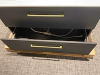 Badmeubel 103 x47 cm met mengkraan en spiegel - afbeelding 5 van  6