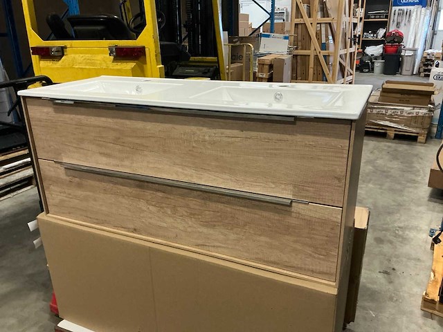 Badmeubel (120x45x50 cm) - afbeelding 1 van  6