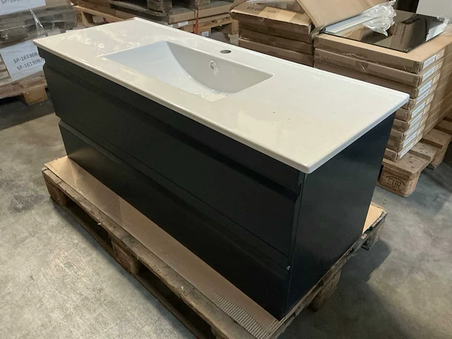 Badmeubel (120x45x52 cm) - afbeelding 1 van  4