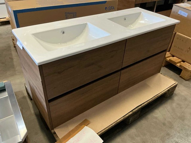 Badmeubel (120x45x54 cm) - afbeelding 2 van  5