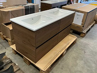 Badmeubel (120x45x54 cm) - afbeelding 2 van  4