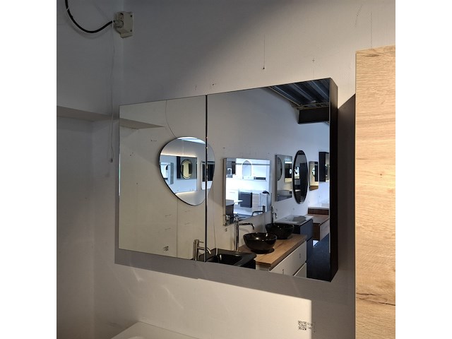 Badmeubel arcqua, ridge, black oak - afbeelding 3 van  12