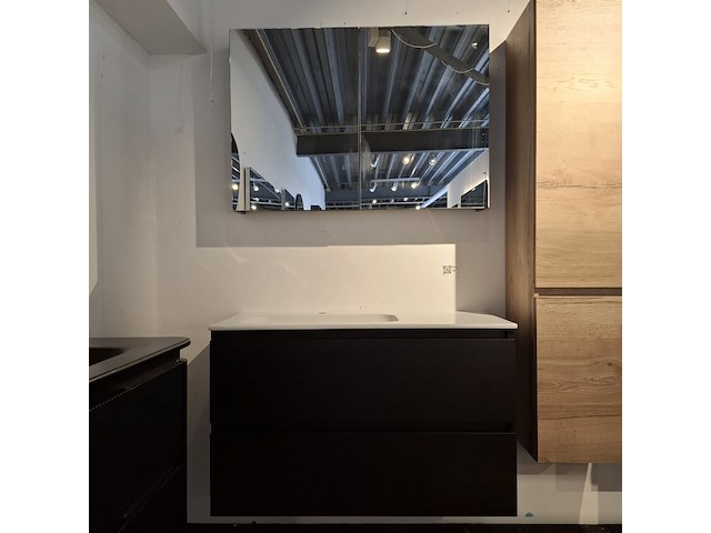 Badmeubel arcqua, ridge, black oak - afbeelding 1 van  12