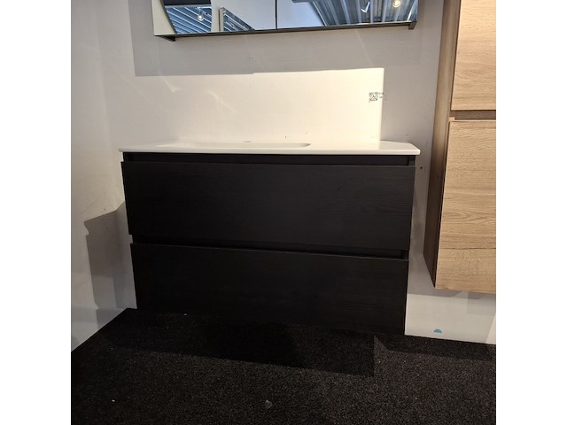 Badmeubel arcqua, ridge, black oak - afbeelding 6 van  12