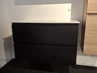 Badmeubel arcqua, ridge, black oak - afbeelding 6 van  12