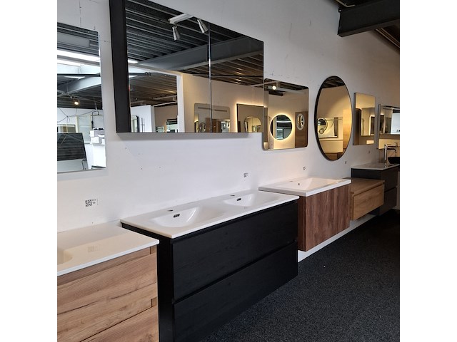 Badmeubel, arcqua, ridge, black oak - afbeelding 8 van  14