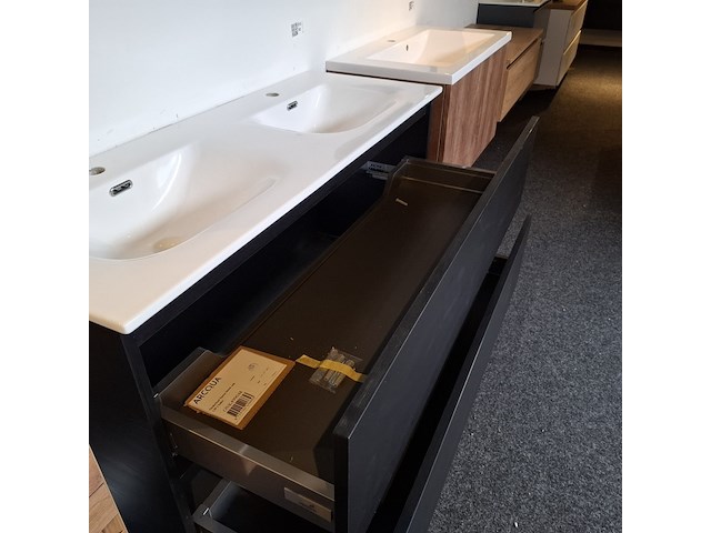 Badmeubel, arcqua, ridge, black oak - afbeelding 12 van  14
