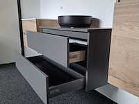 Badmeubel, arcqua, ridge, cement - afbeelding 11 van  15
