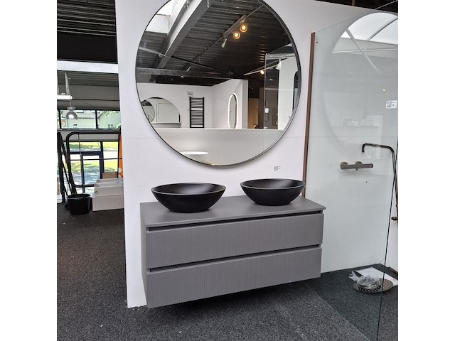 Badmeubel, arcqua, ridge, cement - afbeelding 1 van  14