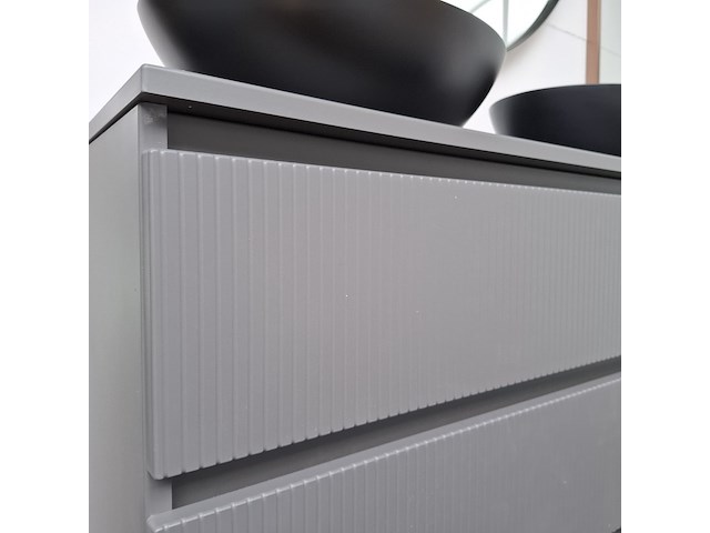 Badmeubel, arcqua, ridge, cement - afbeelding 12 van  14