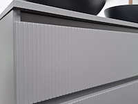 Badmeubel, arcqua, ridge, cement - afbeelding 12 van  14