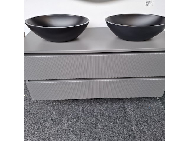 Badmeubel, arcqua, ridge, cement - afbeelding 14 van  14