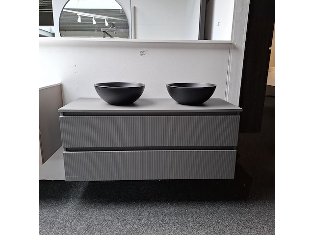 Badmeubel, arcqua, ridge, cement - afbeelding 1 van  12
