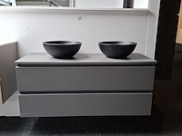 Badmeubel, arcqua, ridge, cement - afbeelding 1 van  12
