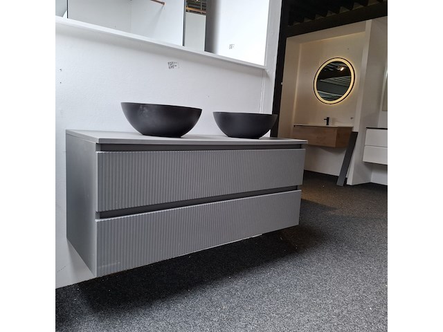 Badmeubel, arcqua, ridge, cement - afbeelding 5 van  12